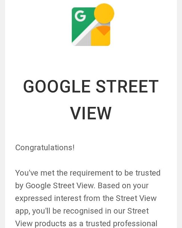 Ooh! Look at me! #google #streetview #trusted #photographer