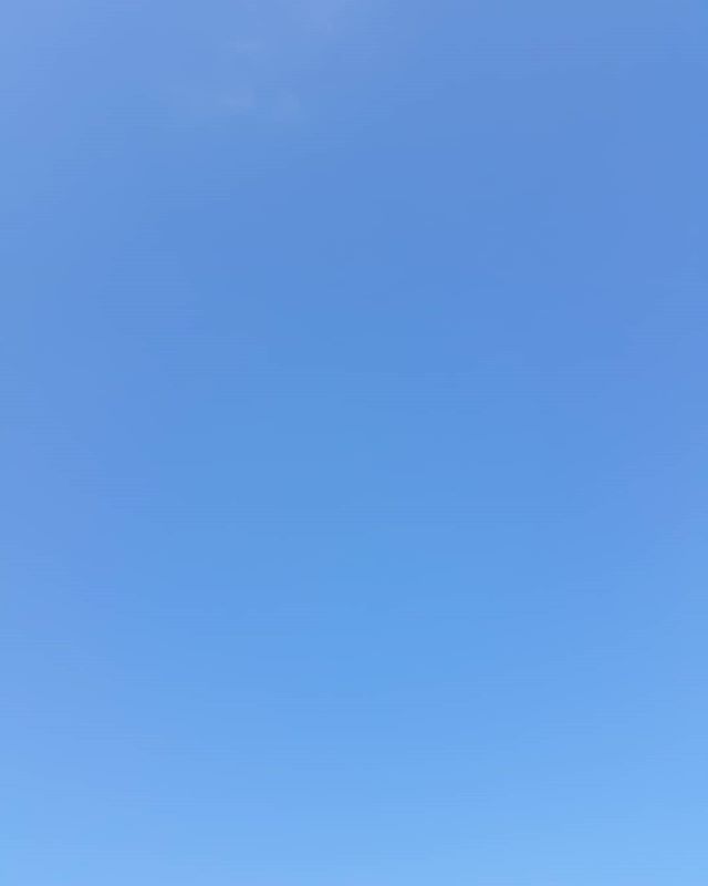 Blue sky. I have missed you. 
#bluesky #sunshine???? #nofilter